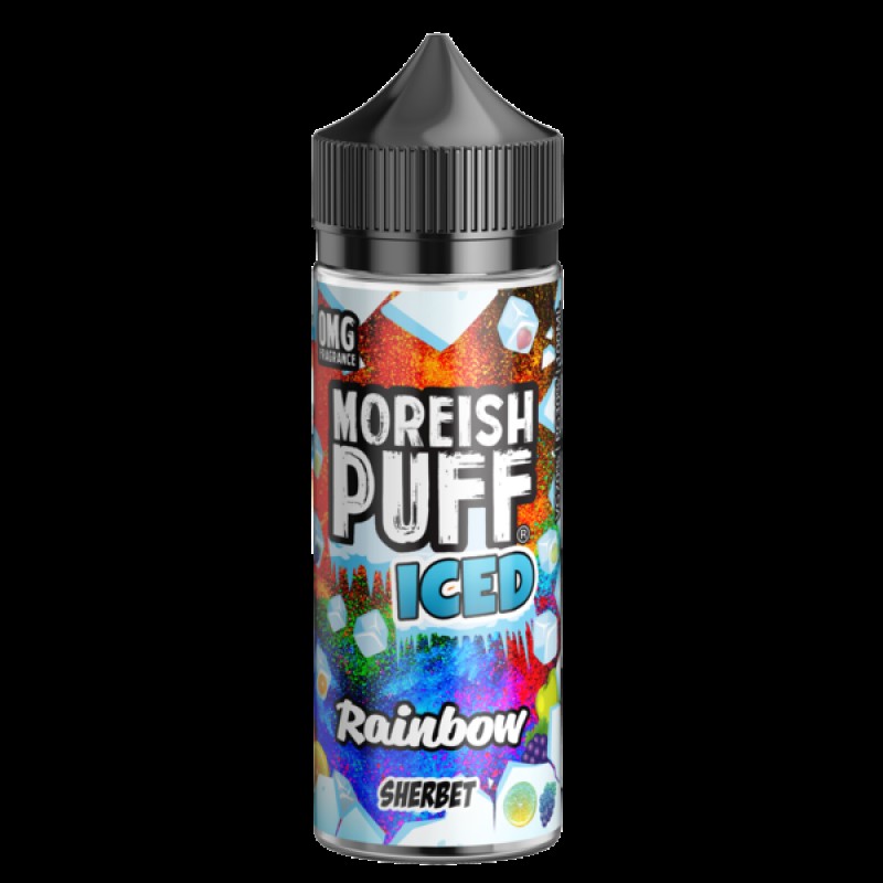 Moreish Puff - Rainbow Sherbet Iced